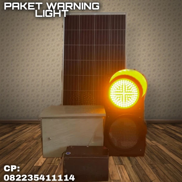 Paket Lampu Jalan PJU Warning Light